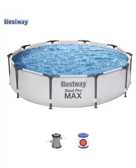 Πισίνα 305x76cm Steel Pro Frame 56408 BestWay , 2 imageΠισίνα 305x76cm Steel Pro Frame 56408 BestWay, 2 image