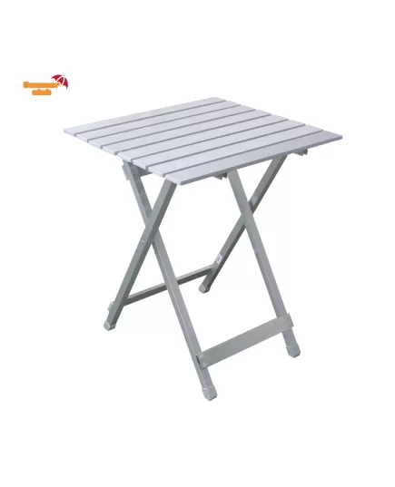 Aluminium table 50x50x64cm lightweight durable for camping or garden