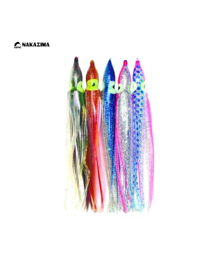 Nakazima Japan Octopuses Slim Baits  PBS, Size: 120mm
