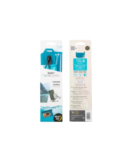 Nite Ize RunOff Waterproof Pouch Small IP67 Blue , 2 imageNite Ize RunOff Waterproof Pouch Small IP67 Blue, 2 image