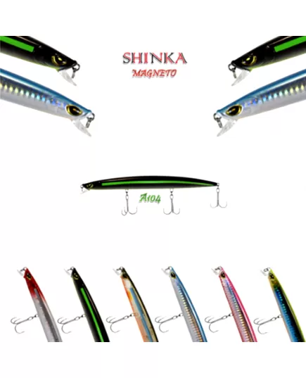 Ψαράκια Shinka Magneto 17.5cm 35gr A105 , 4 imageΨαράκια Shinka Magneto 17.5cm 35gr A105, 4 image