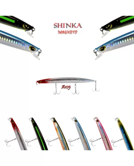 Ψαράκια Shinka Magneto 17.5cm 35gr A105 , 5 imageΨαράκια Shinka Magneto 17.5cm 35gr A105, 5 image