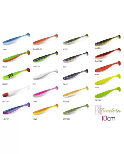 Τεχνητό Δόλωμα Σιλικόνης Delphin Zandera Uvs 5 Τεμάχια 10Cm Best, Μήκος (cm): 10 , 2 imageΤεχνητό Δόλωμα Σιλικόνης Delphin Zandera Uvs 5 Τεμάχια 10Cm Best, Μήκος (cm): 10, 2 image