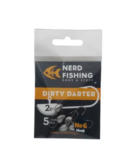 Μολυβοκεφαλή Nerd Fishing Dirty Darter Jig 3gr Natural Color, Άλλα: No4 , 4 imageΜολυβοκεφαλή Nerd Fishing Dirty Darter Jig 3gr Natural Color, Άλλα: No4, 4 image