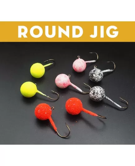 Μολυβοκεφαλή Nerd Fishing Round Lead Jig 3gr Yellow Glow, Άλλα: No6 , 3 imageΜολυβοκεφαλή Nerd Fishing Round Lead Jig 3gr Yellow Glow, Άλλα: No6, 3 image