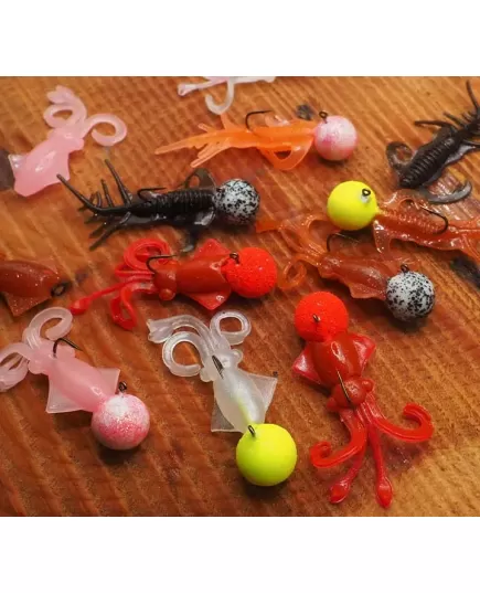 Μολυβοκεφαλή Nerd Fishing Round Lead Jig 5gr Red Glow Camo, Άλλα: No6 , 3 imageΜολυβοκεφαλή Nerd Fishing Round Lead Jig 5gr Red Glow Camo, Άλλα: No6, 3 image