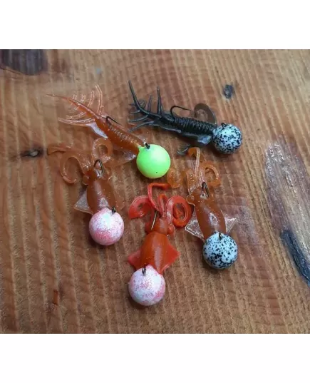 Μολυβοκεφαλή Nerd Fishing Round Lead Jig 3gr Red UV, Άλλα: No6 , 6 imageΜολυβοκεφαλή Nerd Fishing Round Lead Jig 3gr Red UV, Άλλα: No6, 6 image