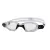 Zoggs Swimming Goggles Spectra Clear Black Clear Lens