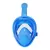 Snorkeling Full Face Mask Junior Blue